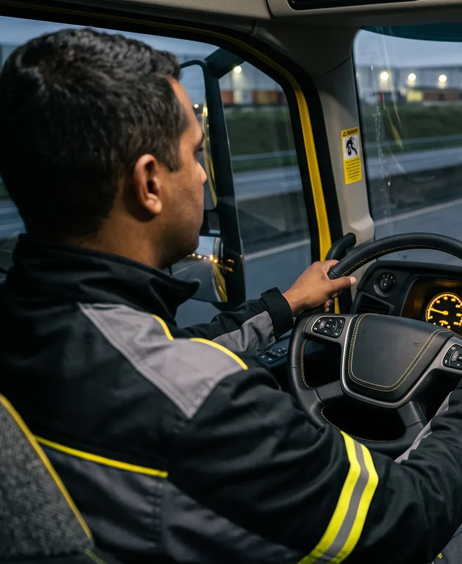 Equipe e operação da Baronesa Transportes